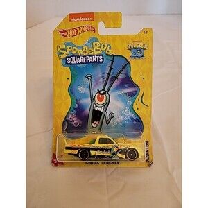 SPONGEBOB Series 3 HOT WHEELS Planton's Circle Trucker  New Sealed on Card